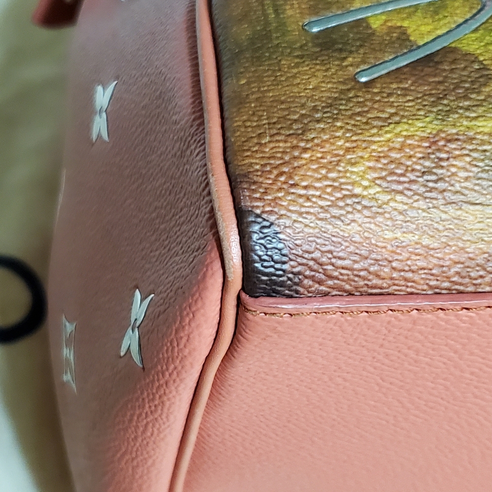 Louis Vuitton Speedy 30 - Mona Lisa. - Picture 7 of 16